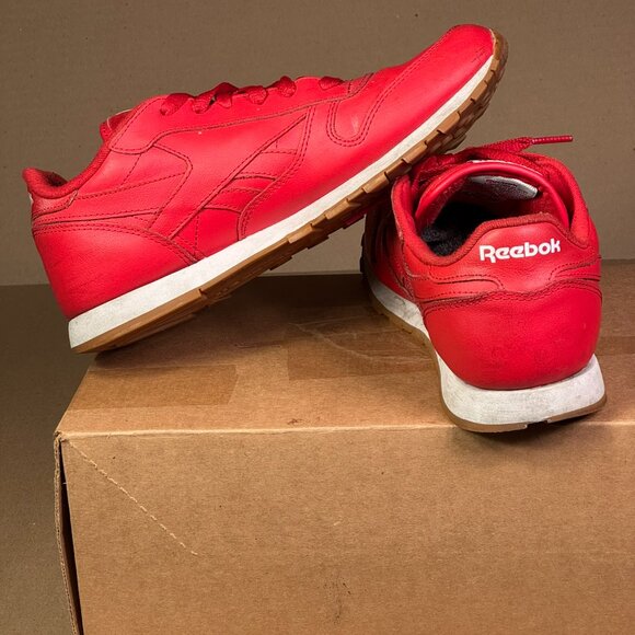 Reebok Classics Nylon Red Sneakers Women’s Size US 6 – Excellent Condition - Picture 4 of 5